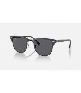 Ray-Ban Clubmaster Classic Sunglasses Grey On Black and Grey RB3016
