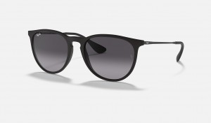 Ray-Ban Erika Classic Sunglasses Black and Grey RB4171