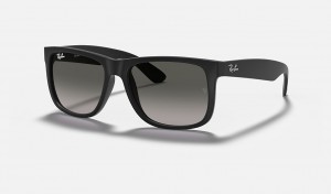 Ray-Ban JustClassic Sunglasses Black and Grey RB4165