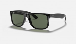 Ray-Ban JustClassic Sunglasses Black and Dark Green RB4165