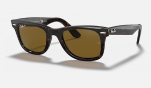 Ray-Ban Original Wayfarer Classic Sunglasses Tortoise and Brown RB2140